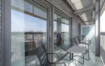 Railway to the Beach with Balcony