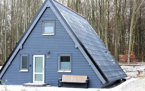 Ferienhaus Bude 92: Window, Building, House, Tree, Plant, Wood, Twig, Cottage, Siding, Sugar House