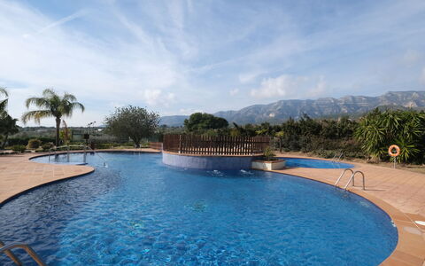 Golden Beach: Water, Cloud, Sky, Water Resources, Swimming Pool, Azure, Tree, Plant, Leisure, Landscape