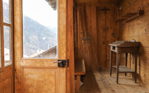Chalet Pierre Fleur: Plant, Water, Property, Furniture, Building, Table, Window, Azure, Chair, Interior Design