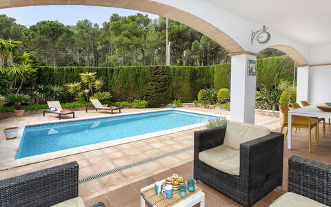 Florencia: Plant, Water, Property, Furniture, Building, Table, Window, Azure, Chair, Interior Design