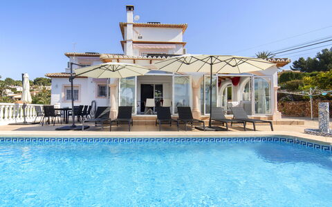Septimo Cielo: Plant, Water, Property, Furniture, Building, Table, Window, Azure, Chair, Interior Design