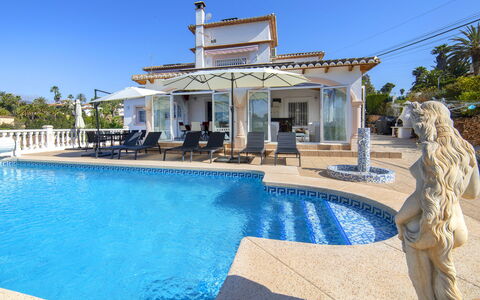 Septimo Cielo: Plant, Water, Property, Furniture, Building, Table, Window, Azure, Chair, Interior Design