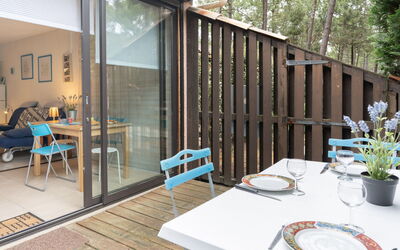 Lacanau 700: Plant, Water, Property, Furniture, Building, Table, Window, Azure, Chair, Interior Design