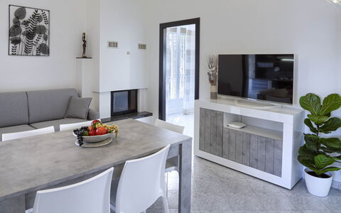 Villa La Rodina - Diano Marina: Property, Furniture, Plant, Couch, Table, Picture Frame, Houseplant, Interior Design, Floor, Living Room