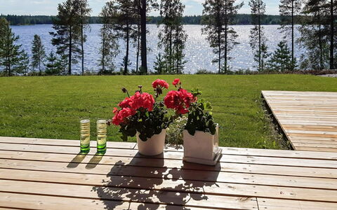 Paloranta: Wood, Wood Flooring, Hardwood, Deck, Garden, Outdoor Furniture, Flowerpot, Plank, Wood Stain