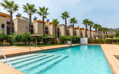 Residencial Oropesa - la Concha: Resort, Shade, Swimming Pool, Landscaping, Eco Hotel, Villa, Hotel, Hacienda, Courtyard