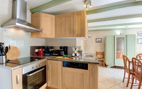 Ty Coz: Furniture, Kitchen Appliance, Kitchen, Countertop, Cabinetry, Interior Design, Major Appliance, Flooring, Wood, Home Appliance