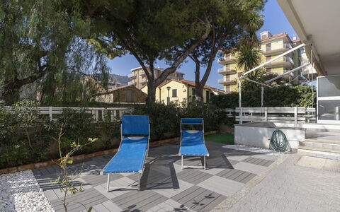 Marina di Andora 713: Sky, Cloud, Ecoregion, Plant, Land Lot, Building, Natural Landscape, Door, Plain, Grass