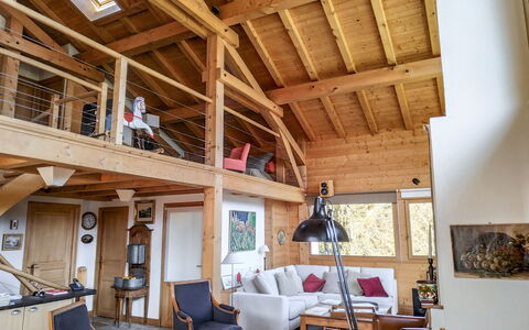 L'Epachat: Furniture, Table, Couch, Chair, Building, Wood, Interior Design, Floor, Beam, Picture Frame