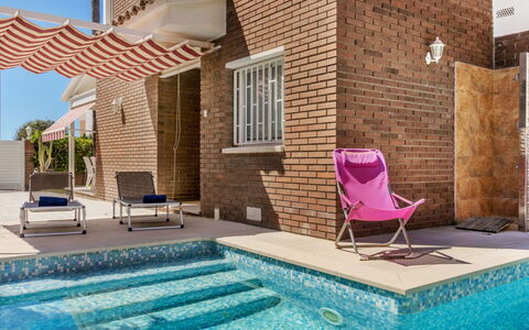 Canyadell: Swimming Pool, Outdoor Furniture, Furniture, Chair, Composite Material, Leisure, Shade, Resort, Patio, Outdoor Table