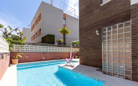 Canyadell: Water, Property, Plant, Sky, Building, Swimming Pool, Cloud, Azure, Architecture, Leisure