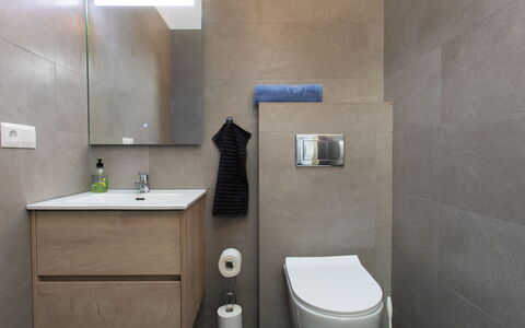 Aldea: Plumbing Fixture, Mirror, Building, Property, Tap, Sink, Bathroom Sink, Bathroom, Bathroom Cabinet, House