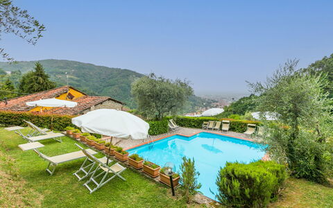 Santa Margherita: Water, Sky, Plant, Furniture, Swimming Pool, Natural Landscape, Tree, Outdoor Furniture, Chair, Grass