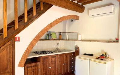 Le Fonti 10: Furniture, Interior Design, Wall, Flooring, Wood, Ceiling, Floor, Room, Kitchen, Home