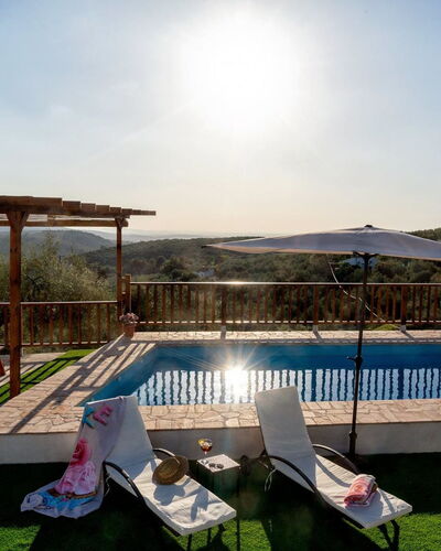 La Pedriza: Water, Plant, Building, Daytime, Property, Sky, Swimming Pool, Azure, Tree, Body Of Water
