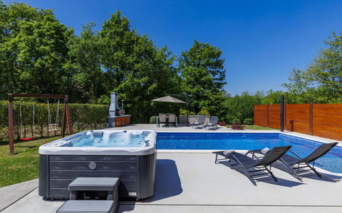 Eroa: Swimming Pool, Outdoor Furniture, Composite Material, Leisure, Shade, Landscaping, Resort, Patio, Design, Chair