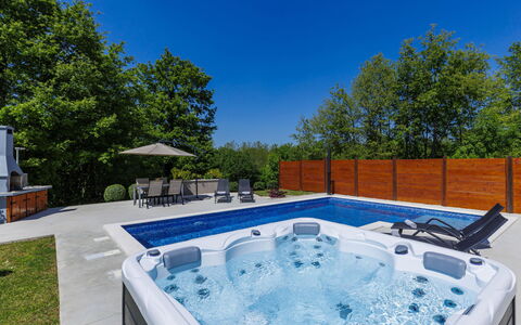 Eroa: Blue, Swimming Pool, Composite Material, Leisure, Outdoor Furniture, Design, Landscaping, Jacuzzi, Resort