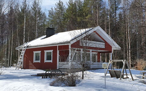 Koivulahden Reinola: Wood, Cottage, Log Cabin, Forest, Shed, Garden Buildings, Larch, Woodland, Wood Stain