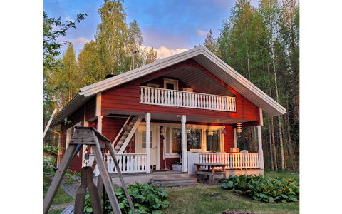 Koivulahden Reinola: Wood, Cottage, Log Cabin, Forest, Shed, Garden Buildings, Larch, Woodland, Wood Stain