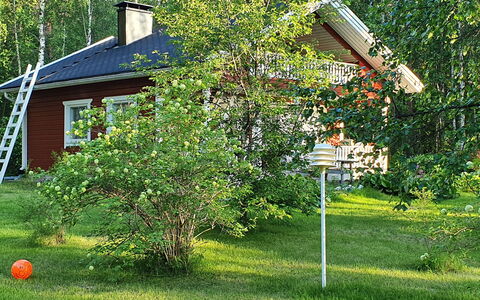 Koivulahden Reinola: Wood, Cottage, Log Cabin, Forest, Shed, Garden Buildings, Larch, Woodland, Wood Stain
