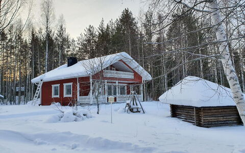 Koivulahden Reinola: Wood, Cottage, Log Cabin, Forest, Shed, Garden Buildings, Larch, Woodland, Wood Stain