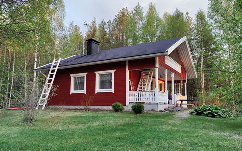 Koivulahden Reinola: Wood, Cottage, Log Cabin, Forest, Shed, Garden Buildings, Larch, Woodland, Wood Stain