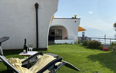 Lakeview: Sky, Plant, Property, Cloud, Building, Shade, Grass, Table, Outdoor Furniture, Leisure