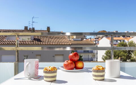 Montse: Balcony, Houseplant, Outdoor Furniture