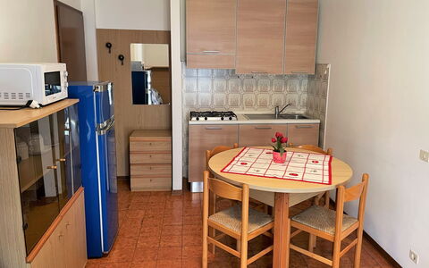 Sabrina: Table, Property, Furniture, Cabinetry, Building, Wood, Chair, Interior Design, Floor, House