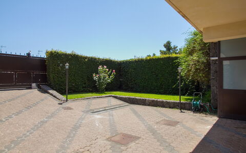 Villa Dei Castagni: Sky, Plant, Road Surface, Land Lot, Asphalt, Urban Design, Tree, Grass, Shade, Residential Area