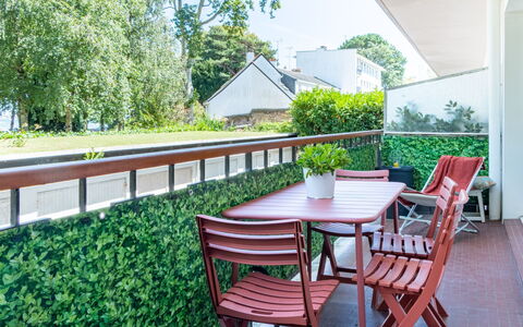 Les Pêcheries: Plant, Furniture, Table, Building, Chair, Sky, Tree, Wood, Shade, Outdoor Furniture