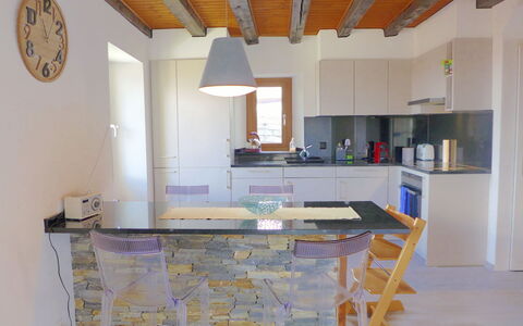 Tilleul: Cabinetry, Furniture, Building, Countertop, Table, Property, Chair, Kitchen, Wood, Interior Design
