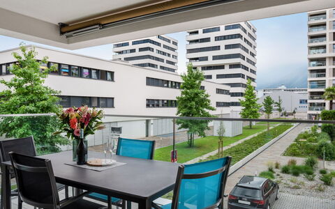 Locarno 60: Table, Plant, Building, Furniture, Property, Chair, Window, Lighting, Shade, Interior Design