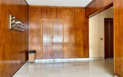 Novoli Suite Apartment: Property, Wood, Lighting, Hall, Door, Interior Design, Flooring, Floor, Wood Stain