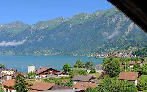 Brienz Sunset: Water, Sky, Water Resources, Daytime, Mountain, Azure, Highland, Building, Vegetation, Lake