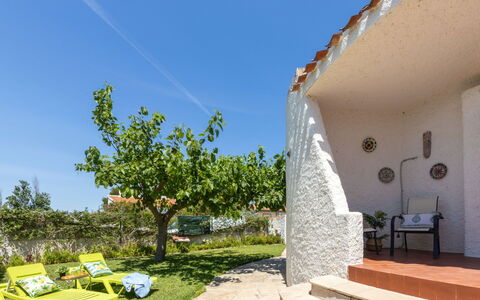 Moru: Sky, Plant, Property, Building, Azure, Shade, Chair, Outdoor Furniture, Tree, Landscape