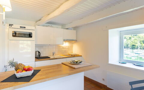 La Chaumière: Furniture, Property, Comfort, Azure, Wood, Textile, Building, Interior Design, Bed Frame, Bed