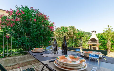 Casamare: Table, Furniture, Sky, Plant, Tableware, Property, Flower, Chair, Azure, Botany