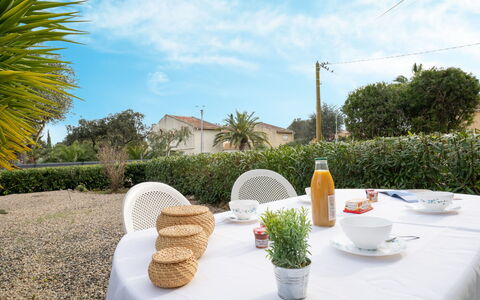 Le Darling: Plant, Cloud, Sky, Table, Tableware, Property, Flowerpot, Building, Tree, Outdoor Furniture