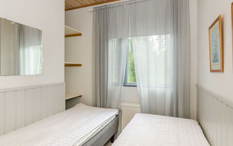 Loma-Koli 6: Wood, Bed, Interior Design, Floor, Bedroom, Flooring, Furniture, Bedding, Lighting, Room