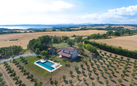 Pescatori: Water, Sky, Plant, Building, Azure, Natural Landscape, Tree, Body Of Water, Beach, Terrain