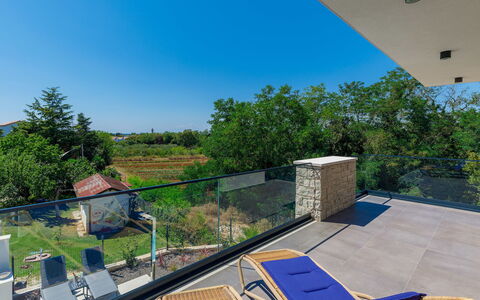 Villa Irena: Sky, Mountain, Plant, Plant Community, Tree, Natural Environment, Larch, Natural Landscape, Highland, Slope