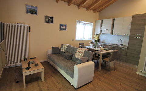 Lucina: Couch, Table, Furniture, Wood, Living Room, Comfort, Lighting, Flooring, House, Studio Couch