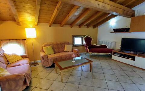 Sorico Albonico 684: Property, Couch, Furniture, Table, Wood, Building, Architecture, Interior Design, Living Room, Floor