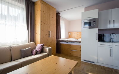 Accommodation:&nbsp;Studio #7 mit Balkon 121.5