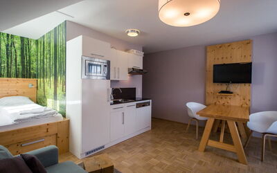 Accommodation:&nbsp;Studio #13 mit Balkon 121.6