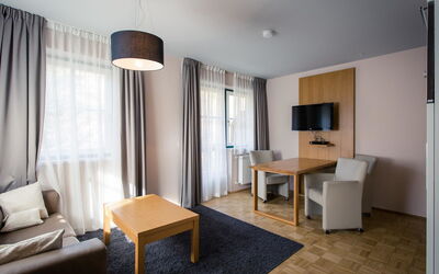 Accommodation:&nbsp;Studio #4 mit Balkon 121.4
