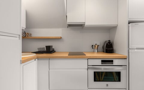 Cullera 60: Cabinetry, Property, Furniture, Countertop, Sink, Kitchen Sink, Kitchen, Interior Design, Kitchen Stove, Flooring