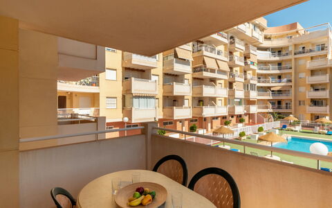 Las Mariposas: Table, Furniture, Shelf, Chair, Building, Shelving, Wood, Architecture, Interior Design, Floor